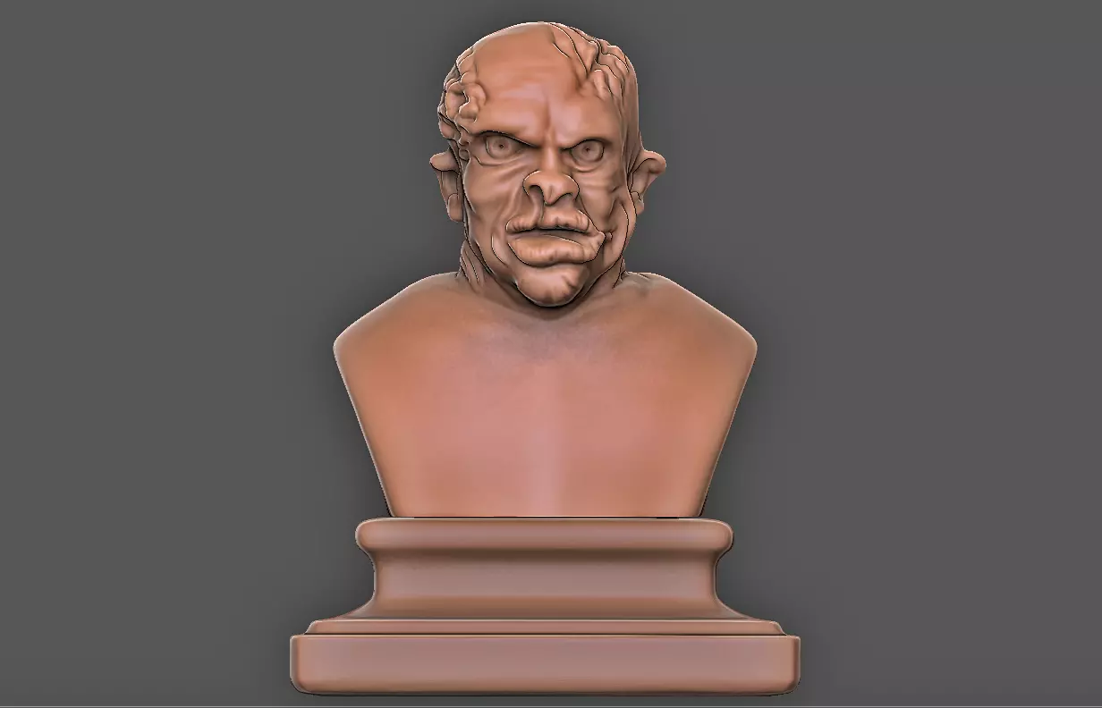 Jason Voorhees Bust Stl 3D print model_0