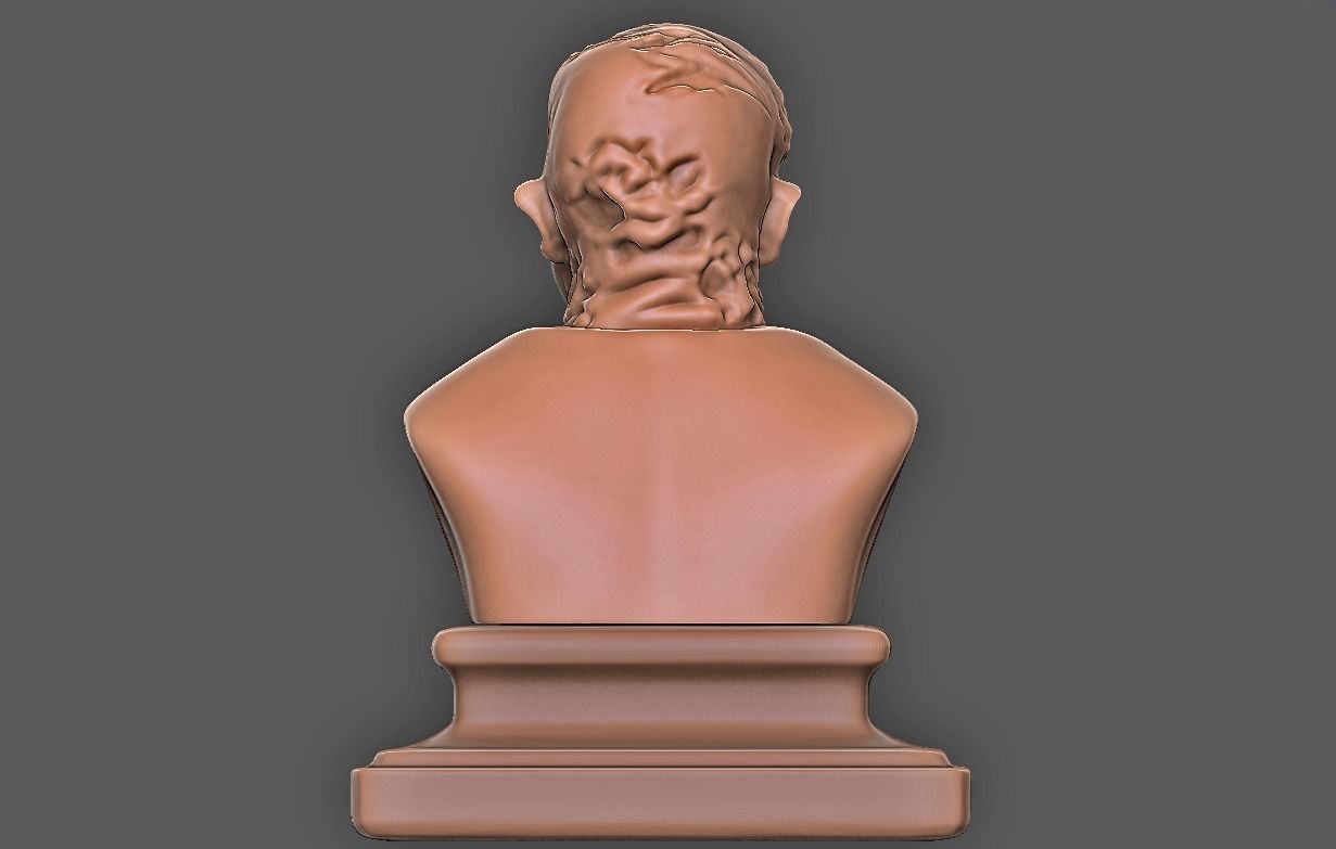 Jason Voorhees Bust Stl 3D print model_3