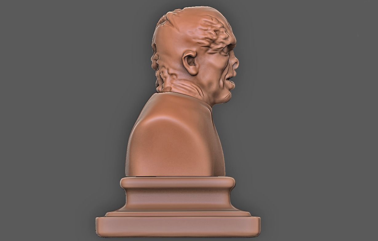 Jason Voorhees Bust Stl 3D print model_1