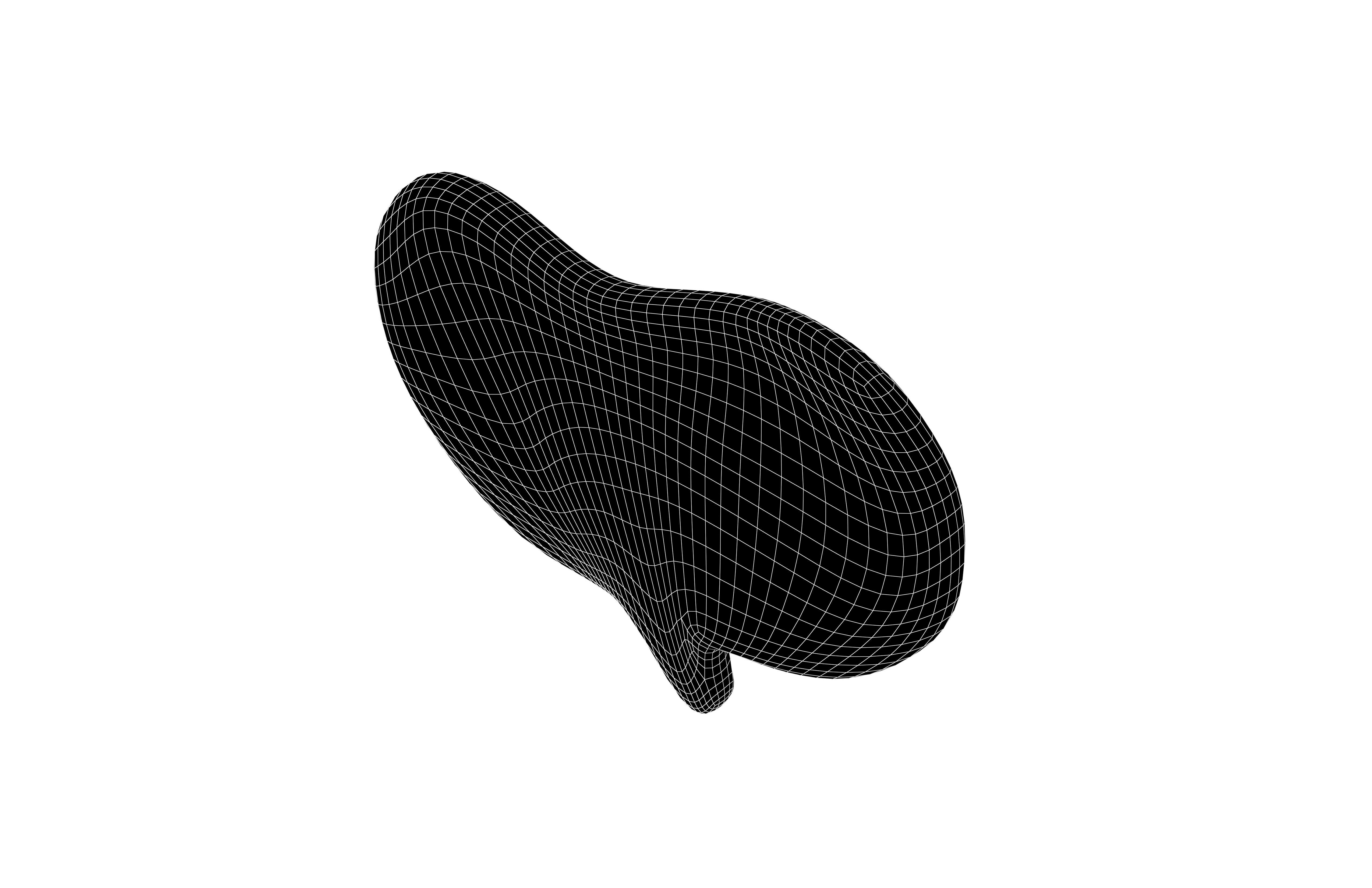 Speech Balloon v14 002 Low-poly 3D model_6