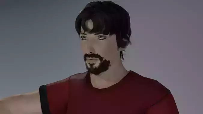 CHARLES 3D CHARACTER 3D model CHARLES 3D CHARACTER 3D model