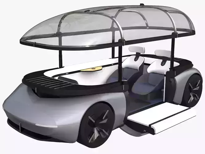 Asahi Kasei AKXY2 Concept Car 3D model Asahi Kasei AKXY2 Concept Car 3D model