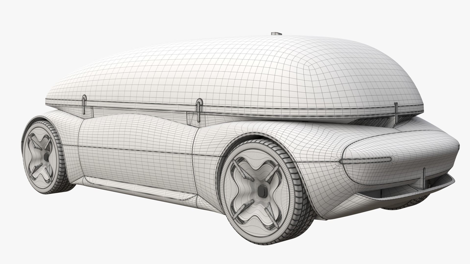 Asahi Kasei AKXY2 Concept Car 3D model_8