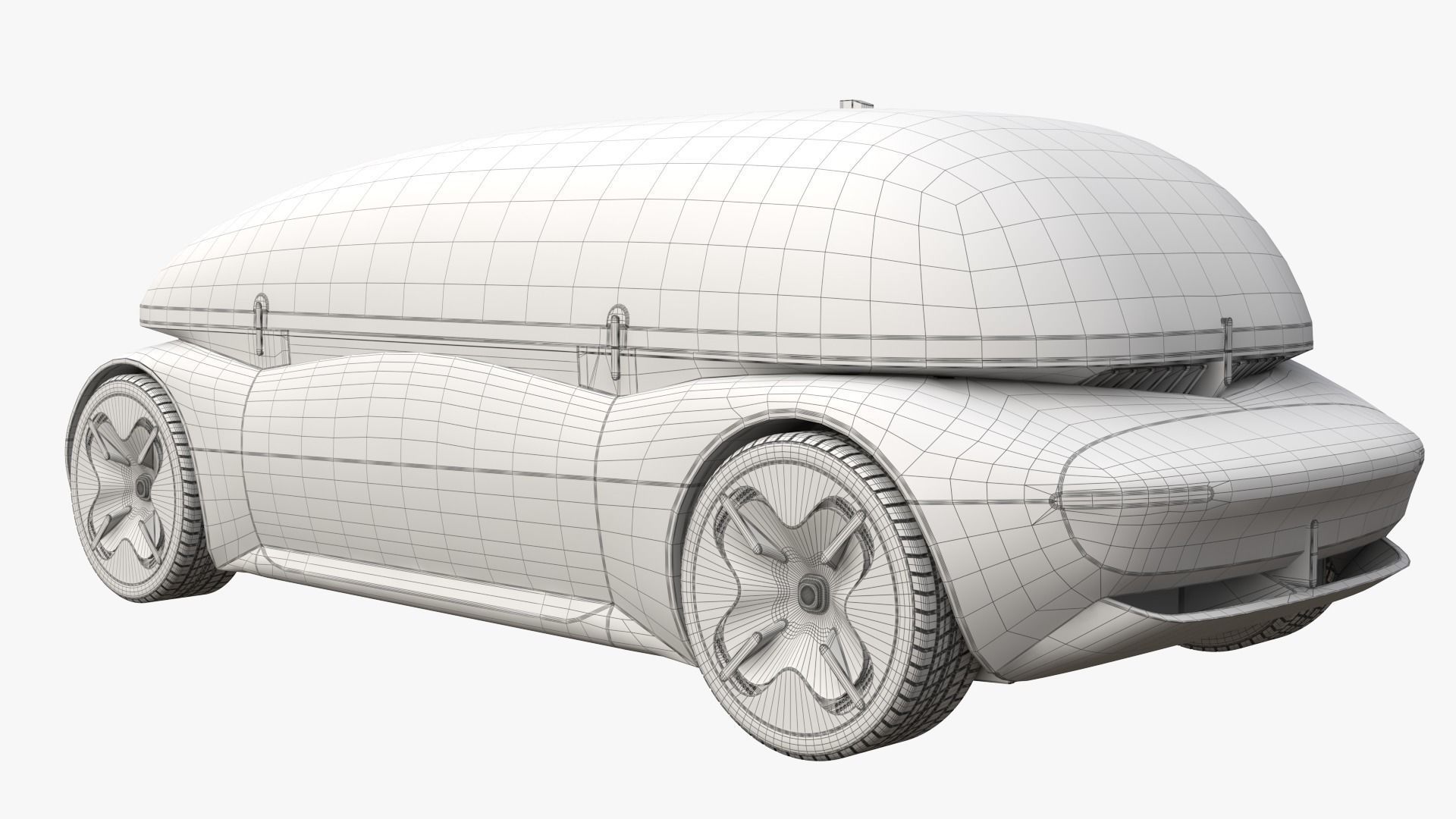 Asahi Kasei AKXY2 Concept Car 3D model_7