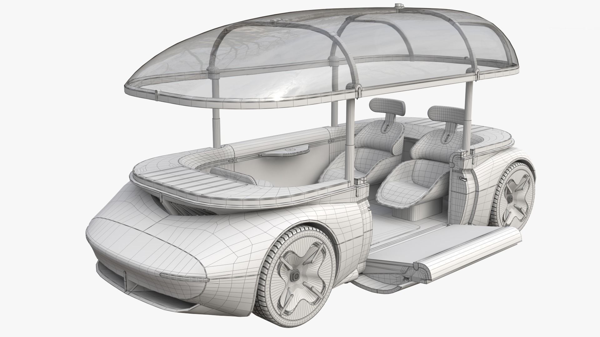 Asahi Kasei AKXY2 Concept Car 3D model_5