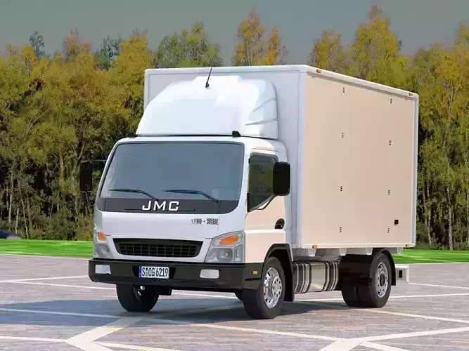 3D model of realistic van