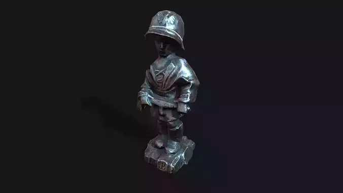 Statue silver