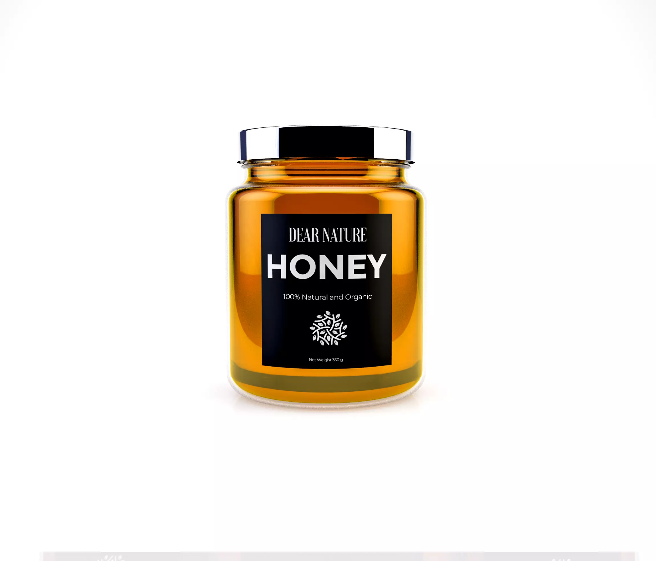 Honey Jar Kitchen Jar Free 3D model
