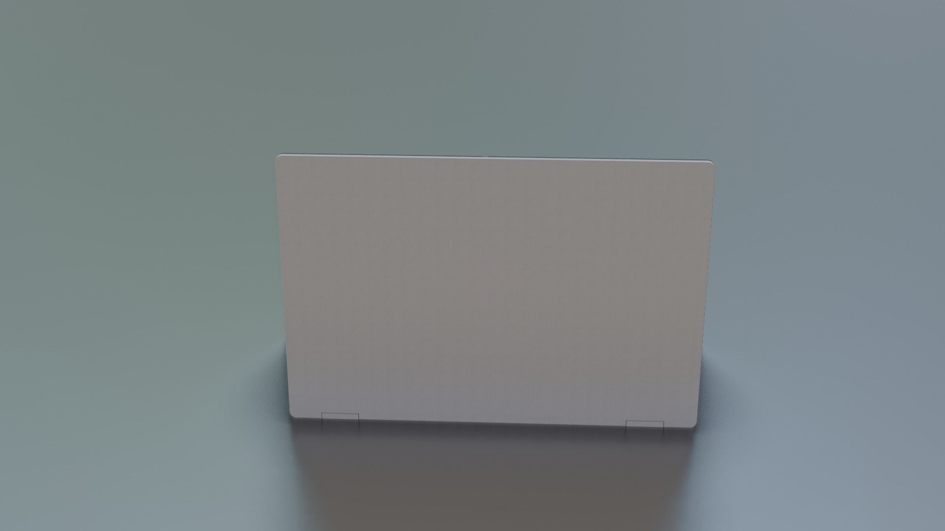 Laptop - 13-3inch Low-poly 3D model_7