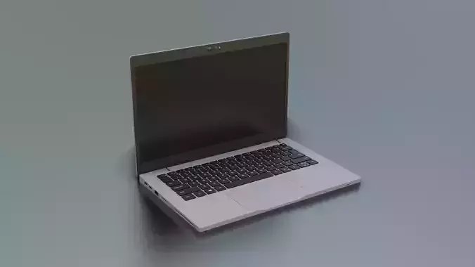 Laptop - 13-3inch Low-poly 3D model