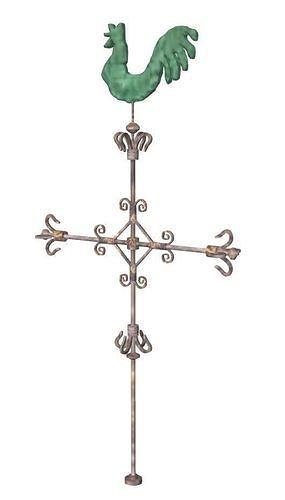 Girouette Eglise - Church weathercock Midle Ages Free 3D model
