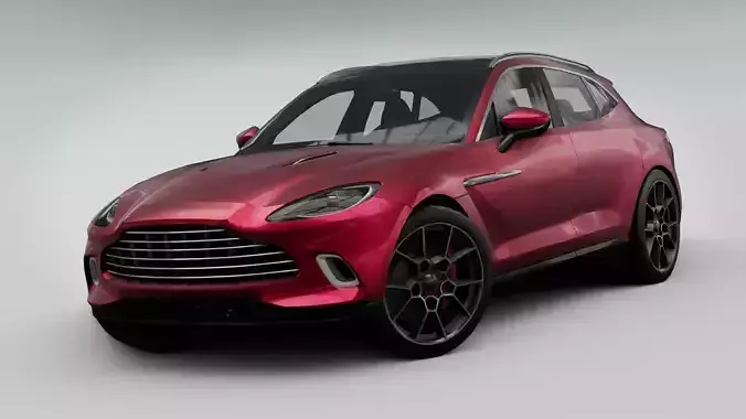 Aston Martin DBX 2022 3D model