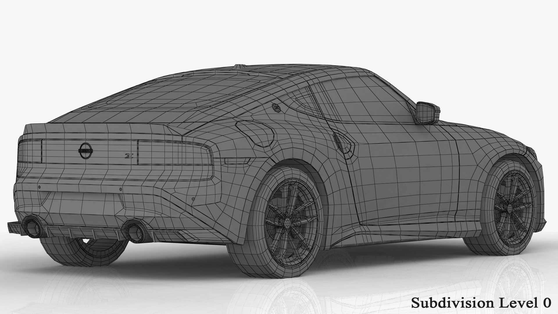 Nissan Z 2023 3D model_20