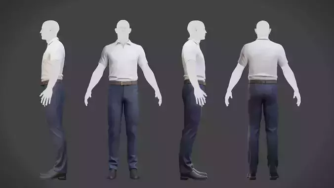 Semi casual male full outfit