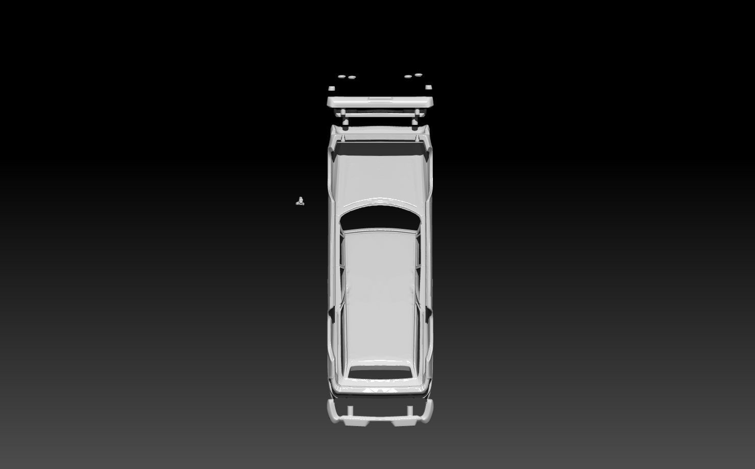 Dodge Polara Station Wagon Body Kit 3D print model_3