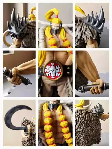 FAN ART - JACK THE DROUGHT - ONE PIECE 3D print model