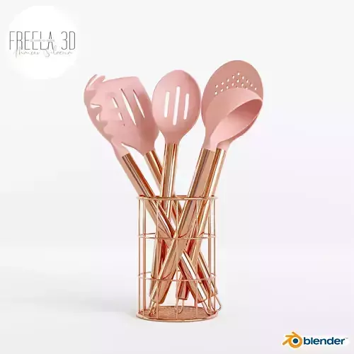 Silicone Cooking Utensilis Kit