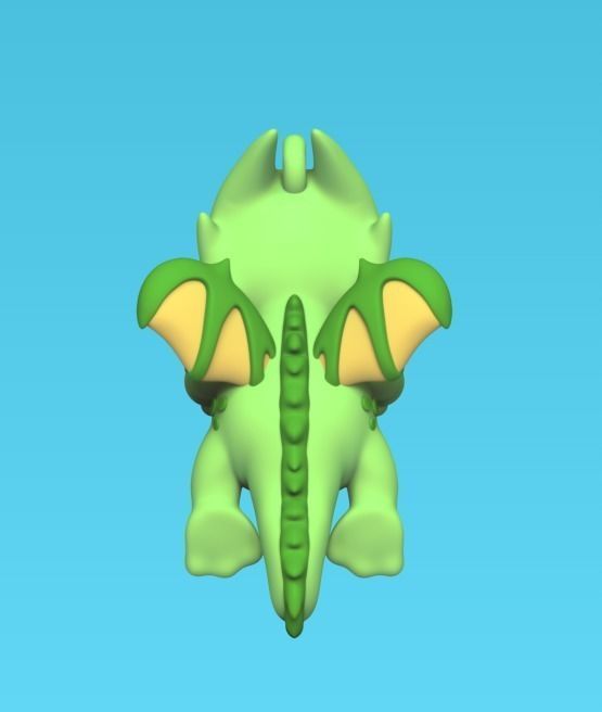 Dragon Heart 3D print model_3