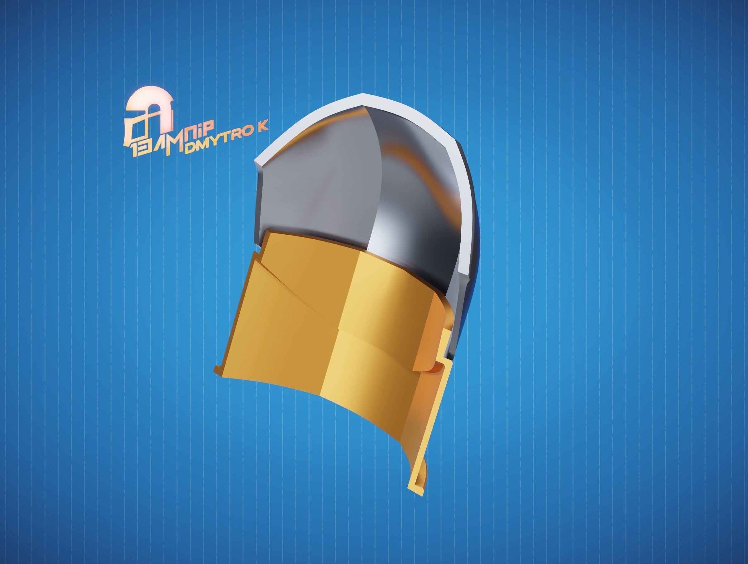 Custom Mandalorian Shoulder Armor 3 3D print model_23