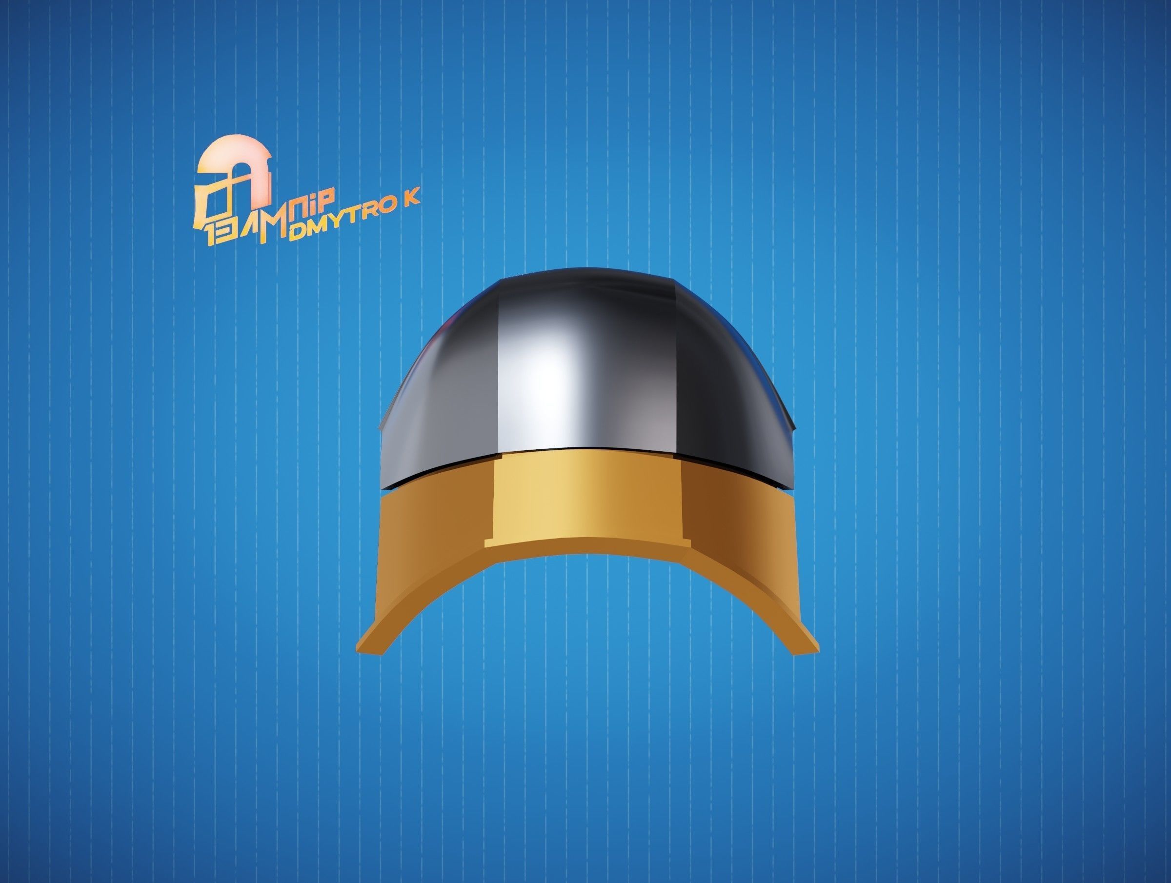 Custom Mandalorian Shoulder Armor 3 3D print model_16