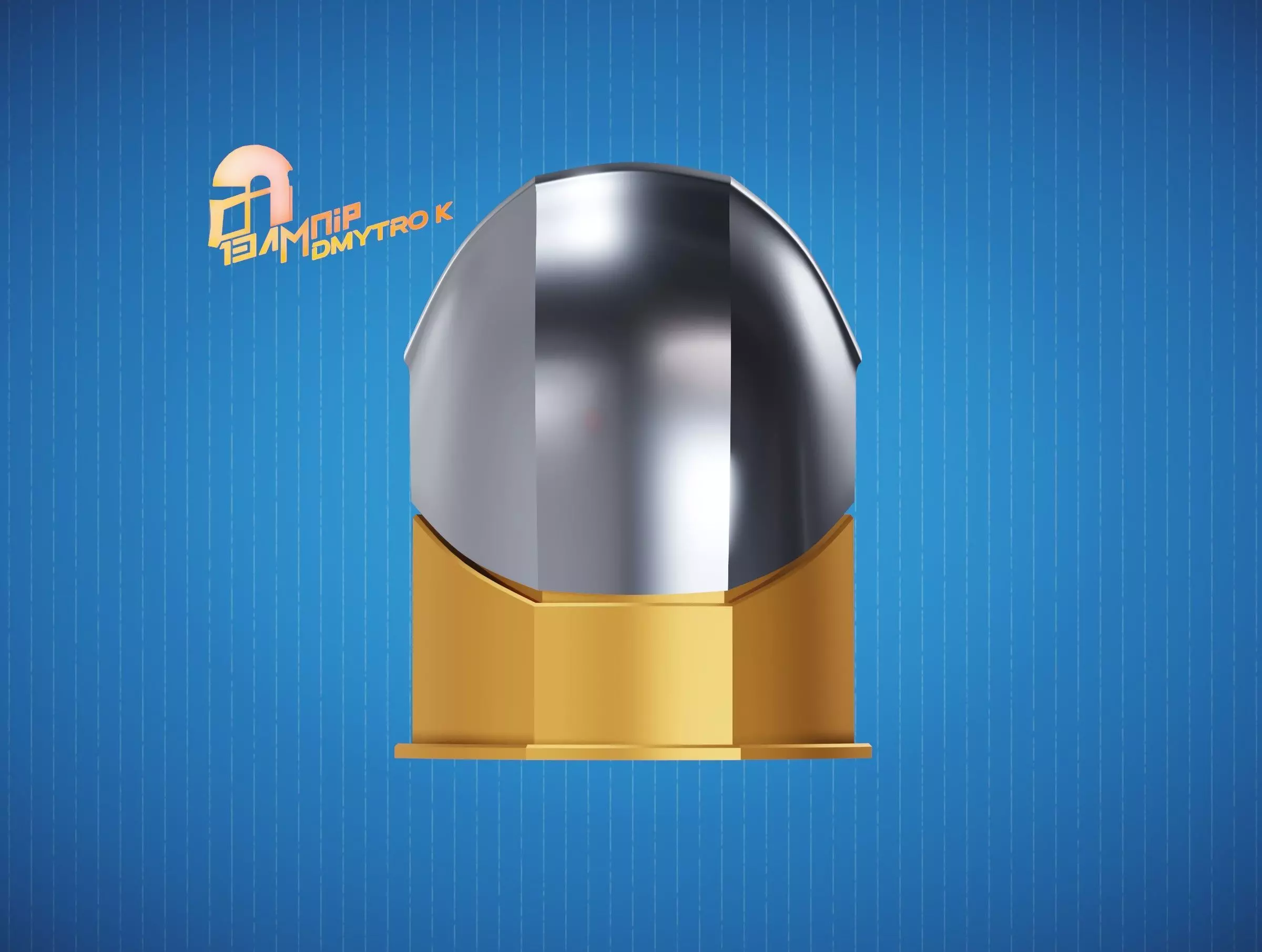 Custom Mandalorian Shoulder Armor 3 3D print model_0