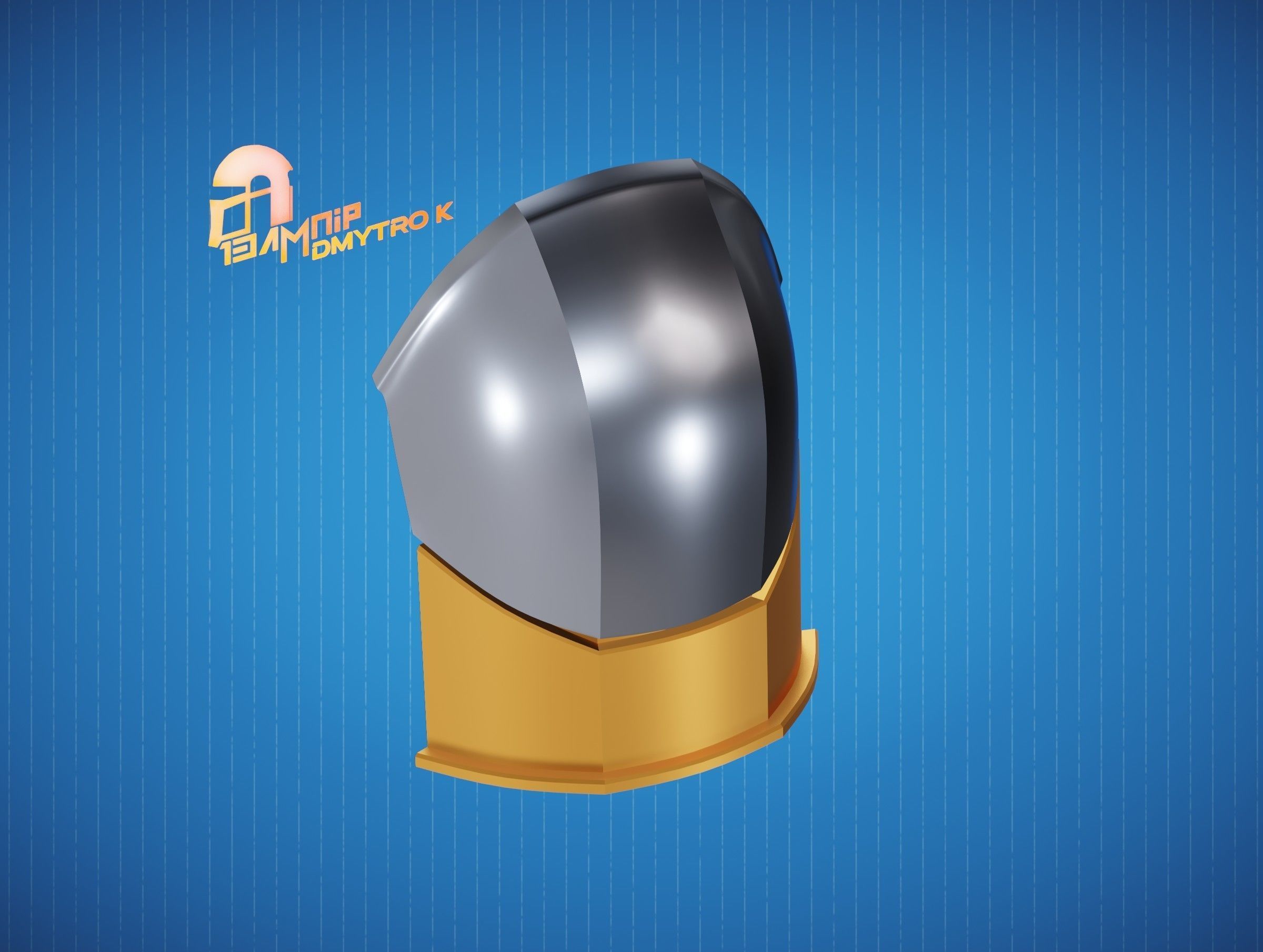 Custom Mandalorian Shoulder Armor 3 3D print model_12