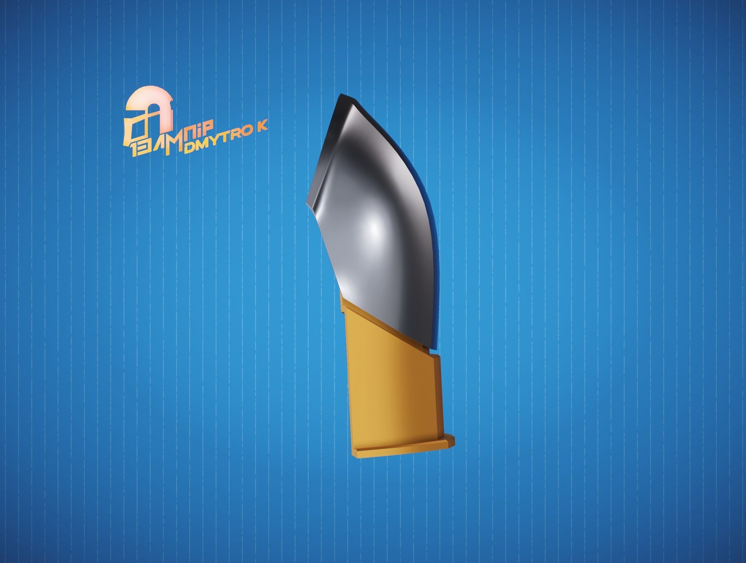 Custom Mandalorian Shoulder Armor 3 3D print model_10