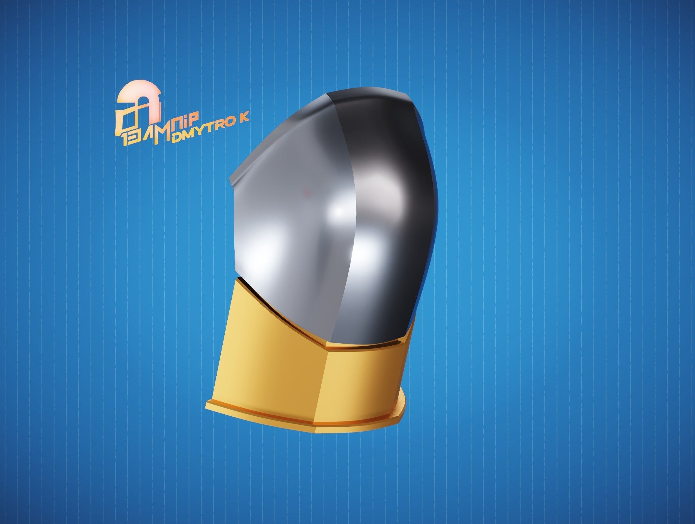 Custom Mandalorian Shoulder Armor 3 3D print model_19