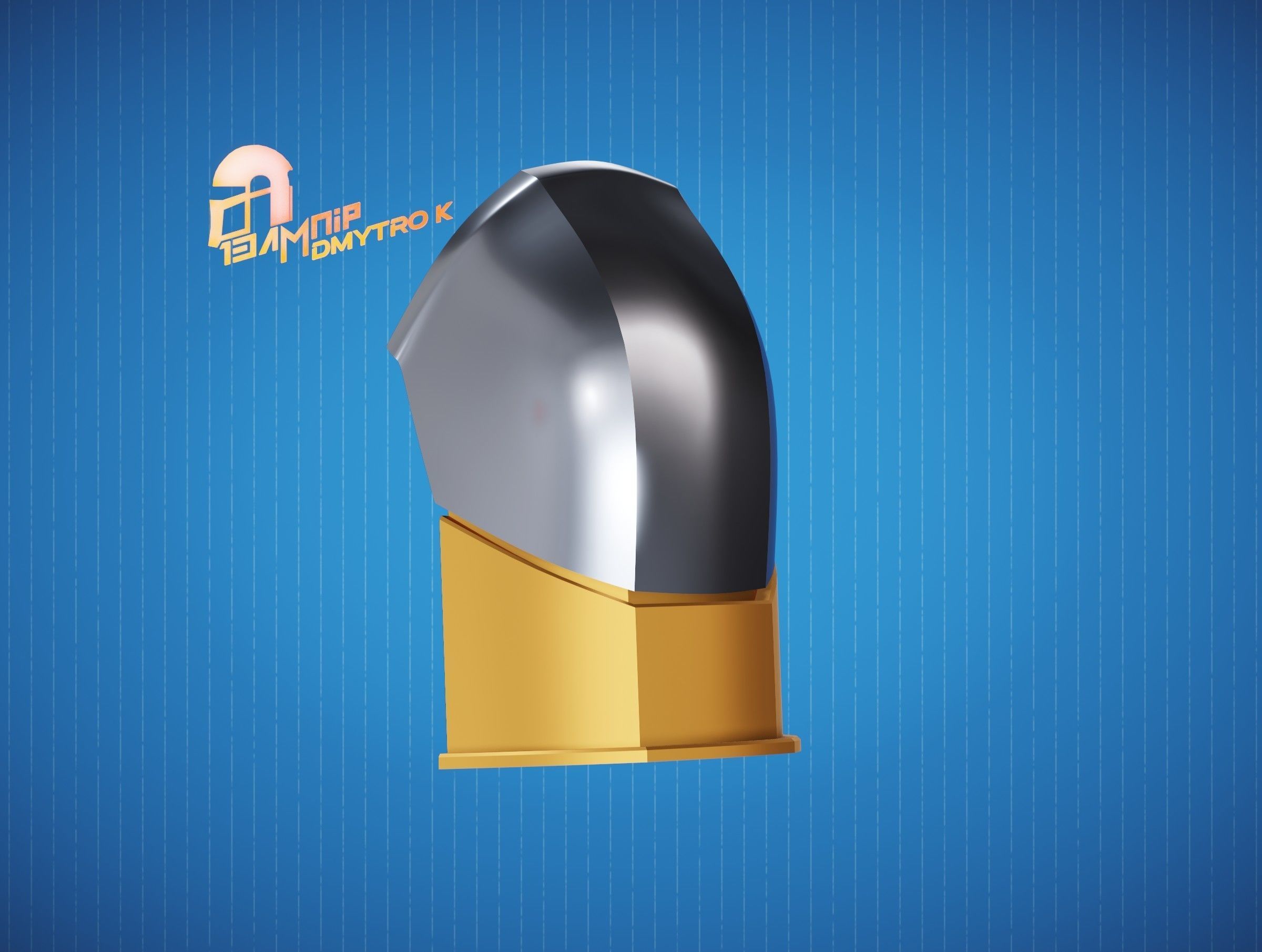 Custom Mandalorian Shoulder Armor 3 3D print model_11