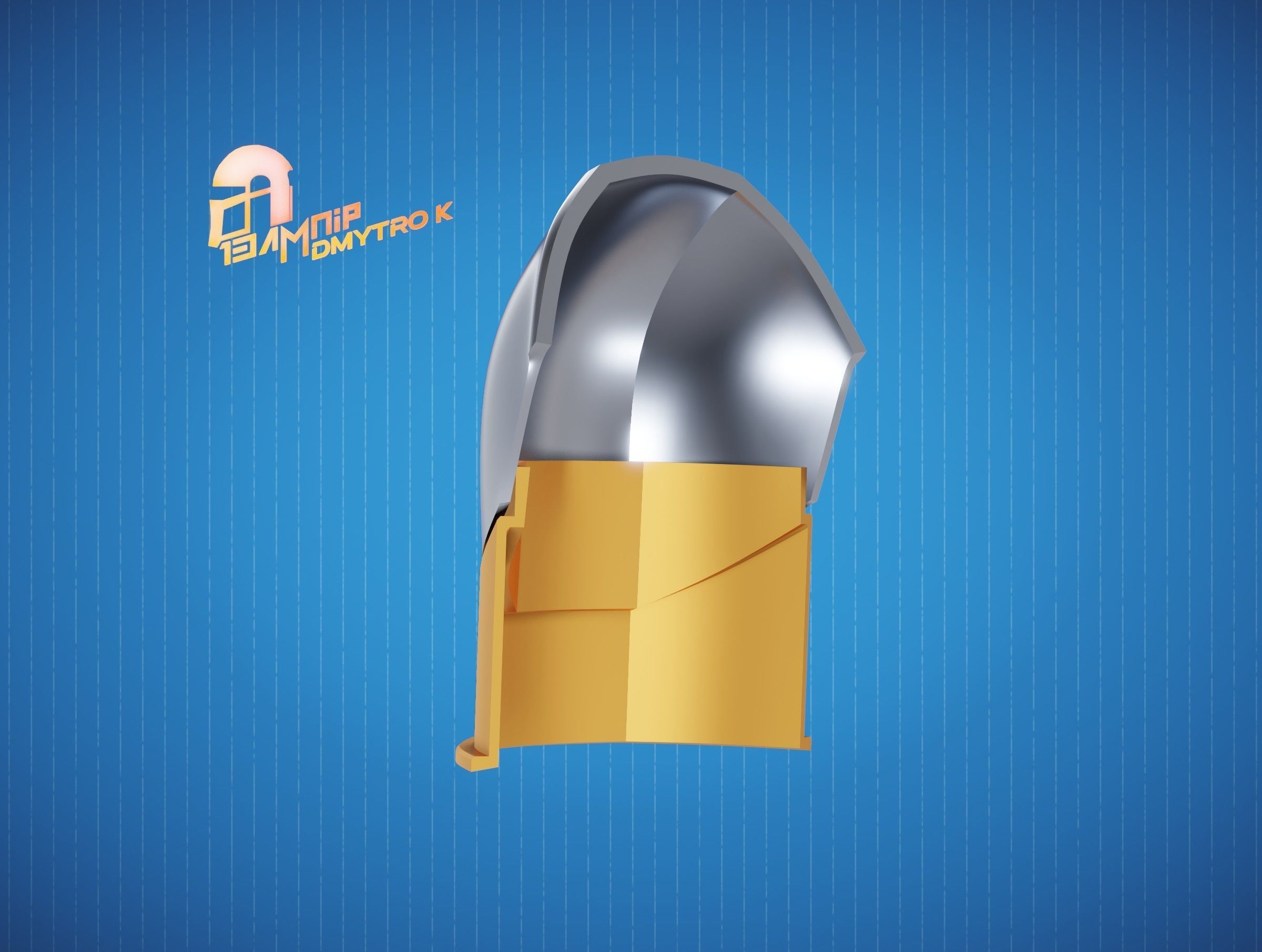 Custom Mandalorian Shoulder Armor 3 3D print model_6