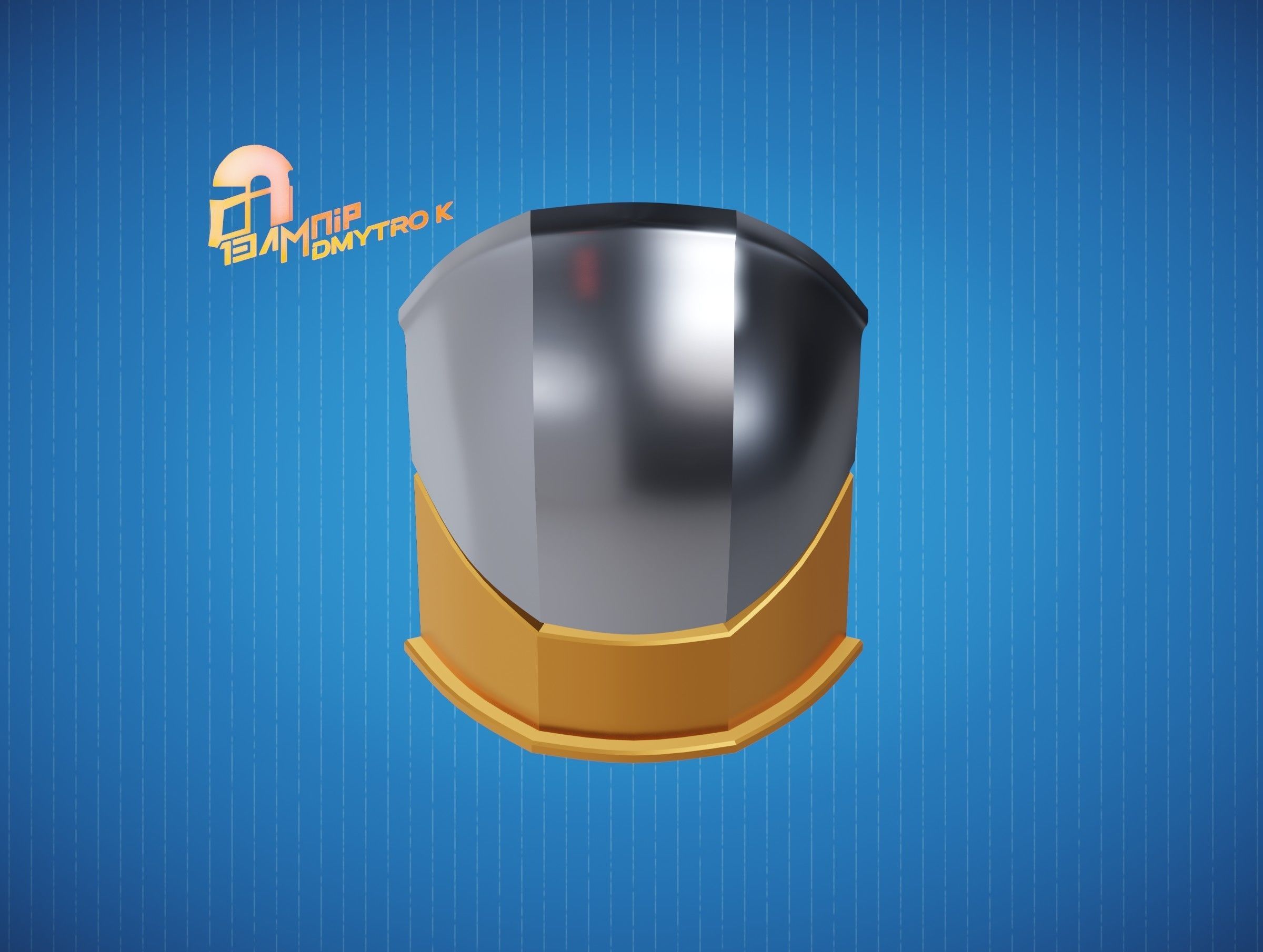 Custom Mandalorian Shoulder Armor 3 3D print model_15