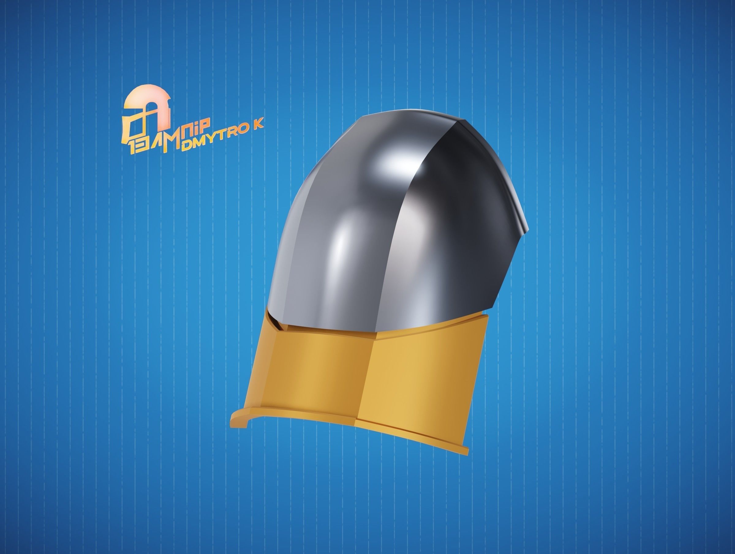 Custom Mandalorian Shoulder Armor 3 3D print model_21