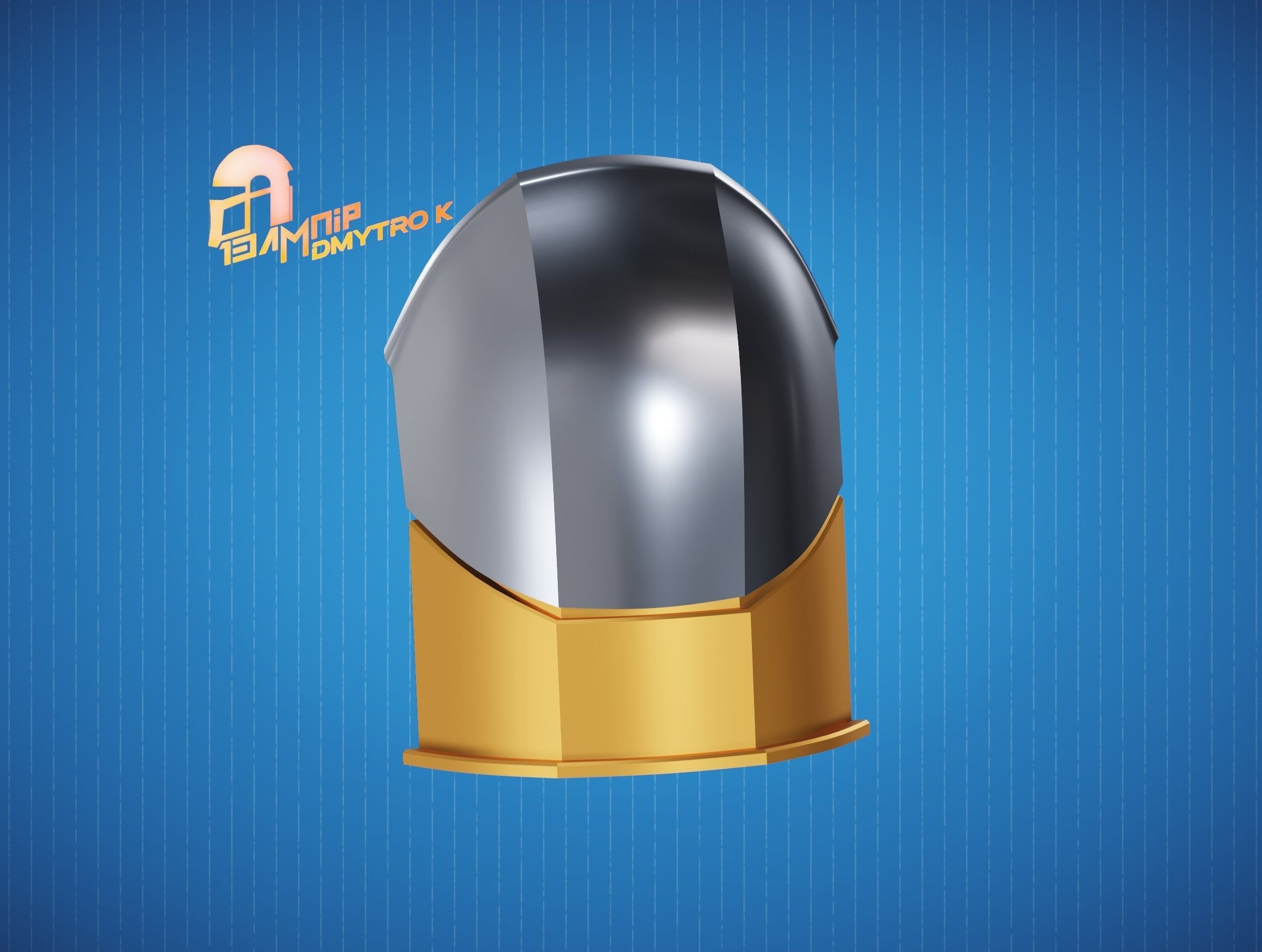 Custom Mandalorian Shoulder Armor 3 3D print model_20