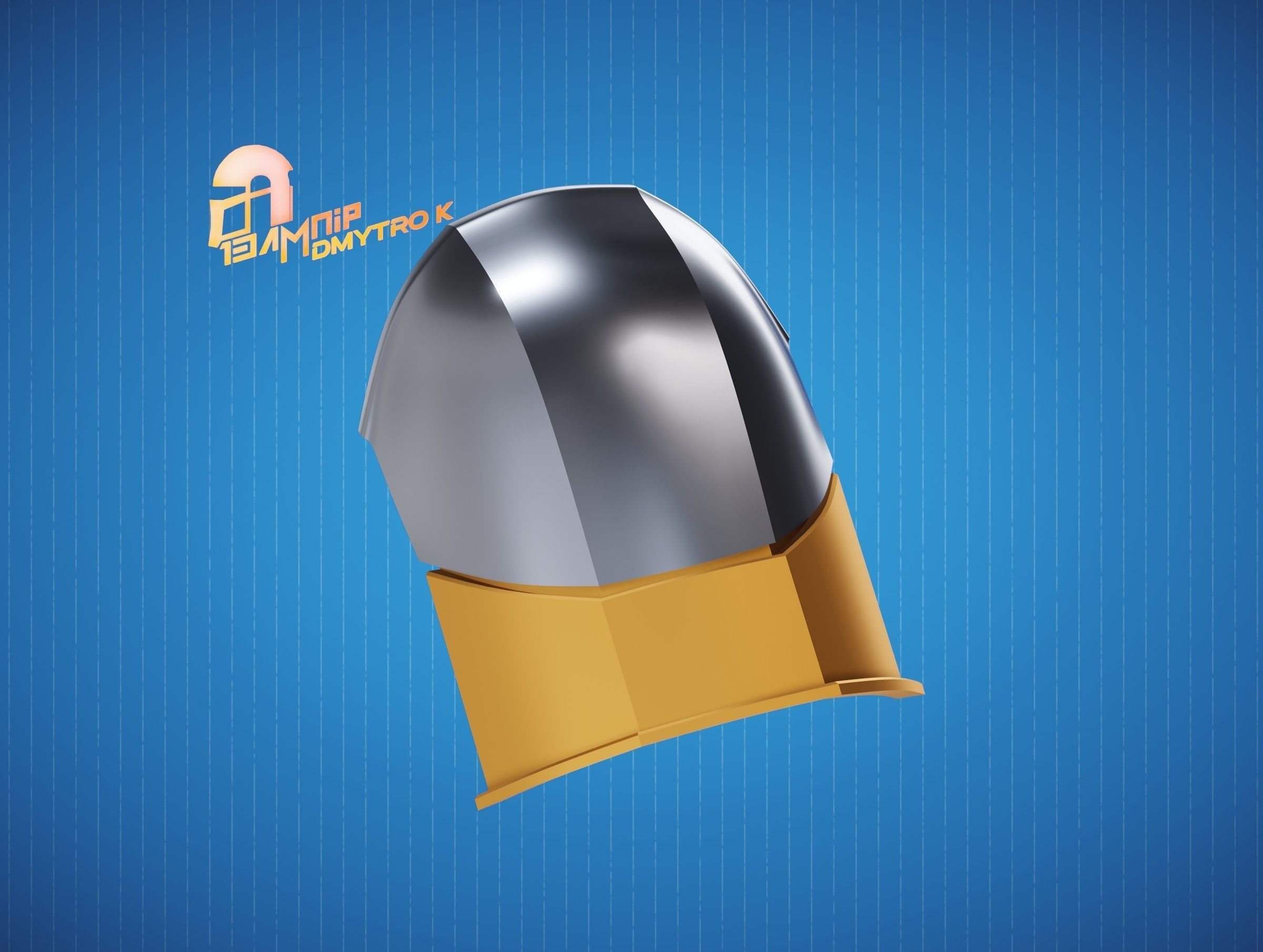 Custom Mandalorian Shoulder Armor 3 3D print model_25