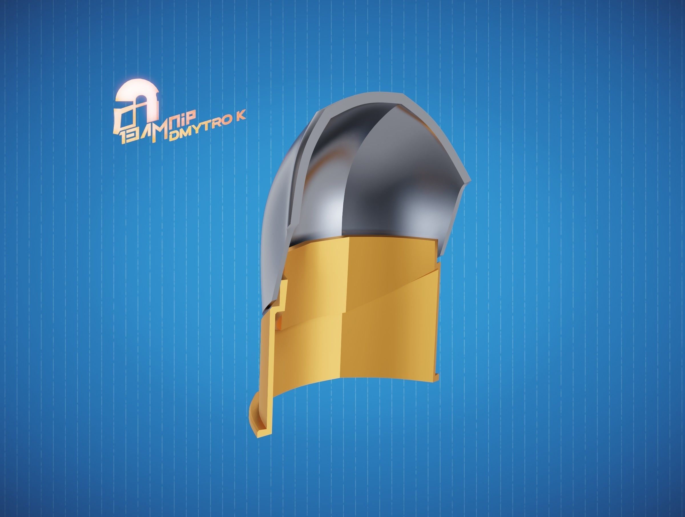 Custom Mandalorian Shoulder Armor 3 3D print model_7