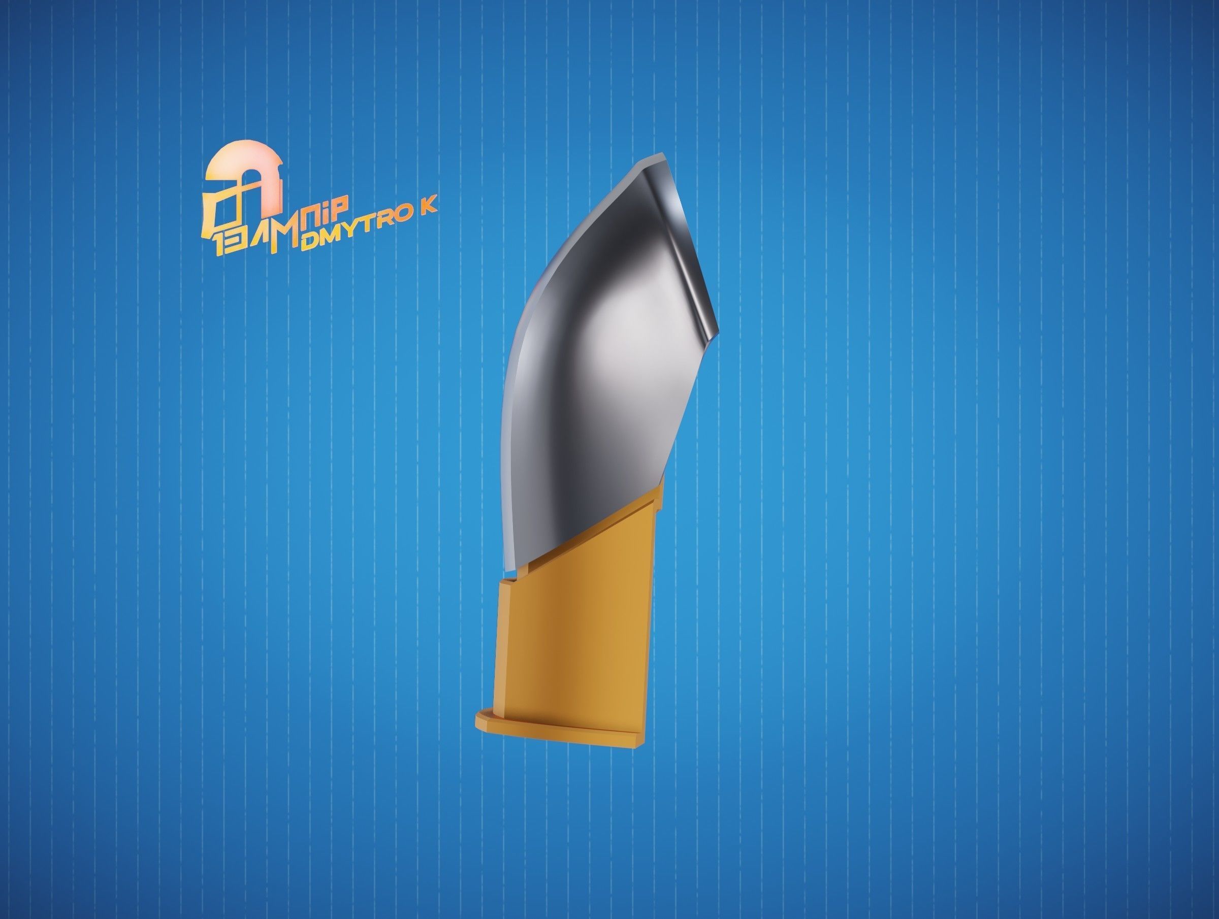 Custom Mandalorian Shoulder Armor 3 3D print model_3