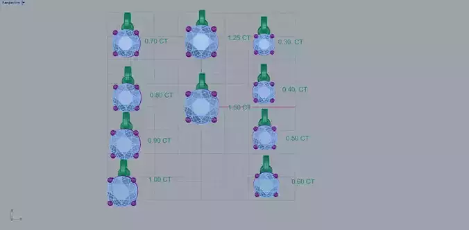 UPDATED Solitair - PENDANT collection 4 prongs