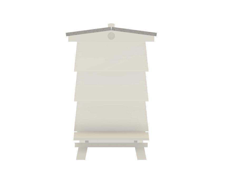 Model Railway - Beehives 3D print model_6