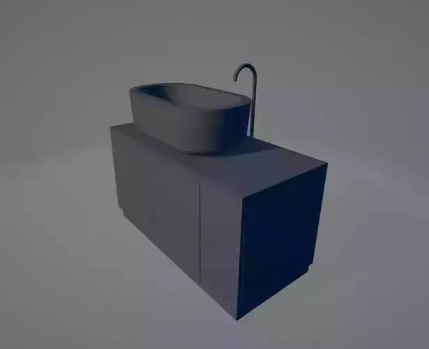 BATHROOM SINK CABINET