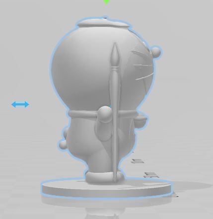 Doraemon - Painter Model 3D print model_2