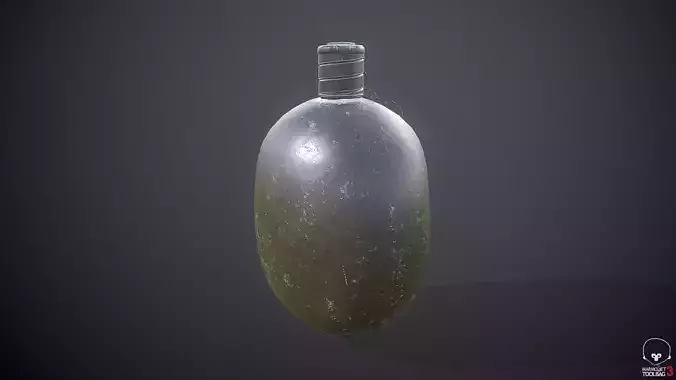 Old Military Flask