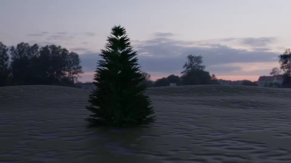 TREE 3D MODEL christmas 3D model_0