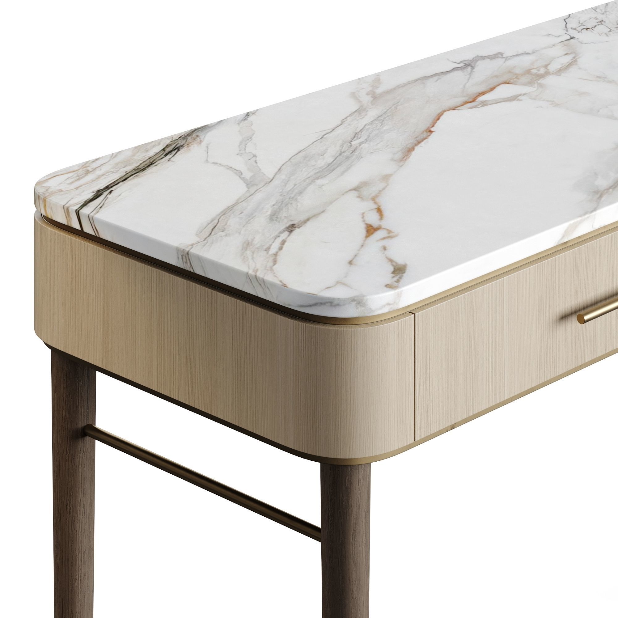 Frato AGRA Dresser Table Low-poly 3D model_1