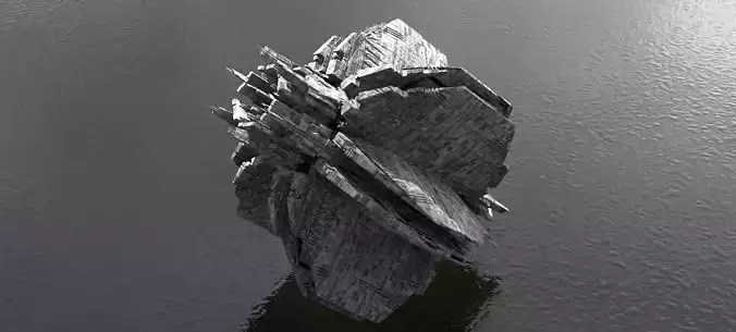 Sci-Fi dark Platforms Floating 5 