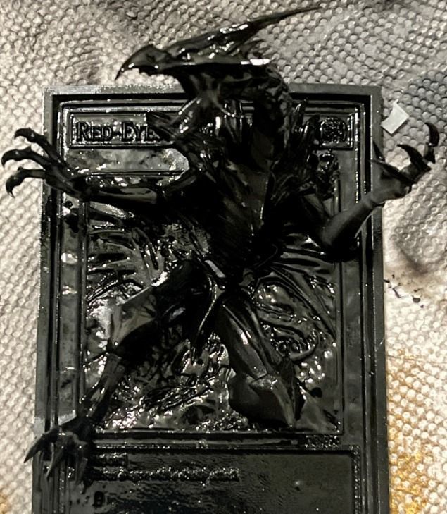 Red Eyes Black Dragon 3D 4D Card Custom YuGiOh 3D print model_2