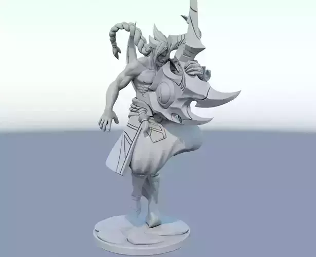 kayn league of legends lol 3d print model