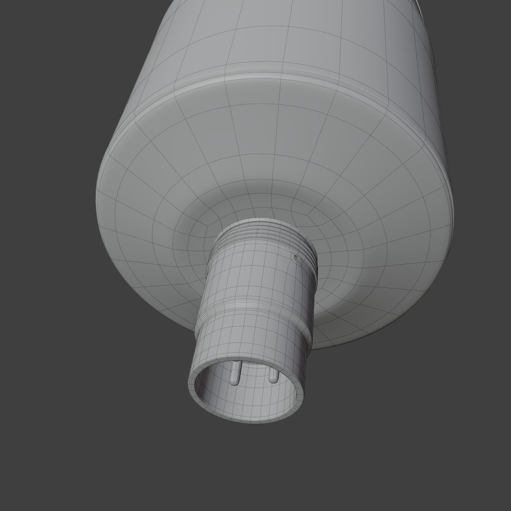 Audio-Technica AT2020 XLR Condenser Microphone 3D model_32