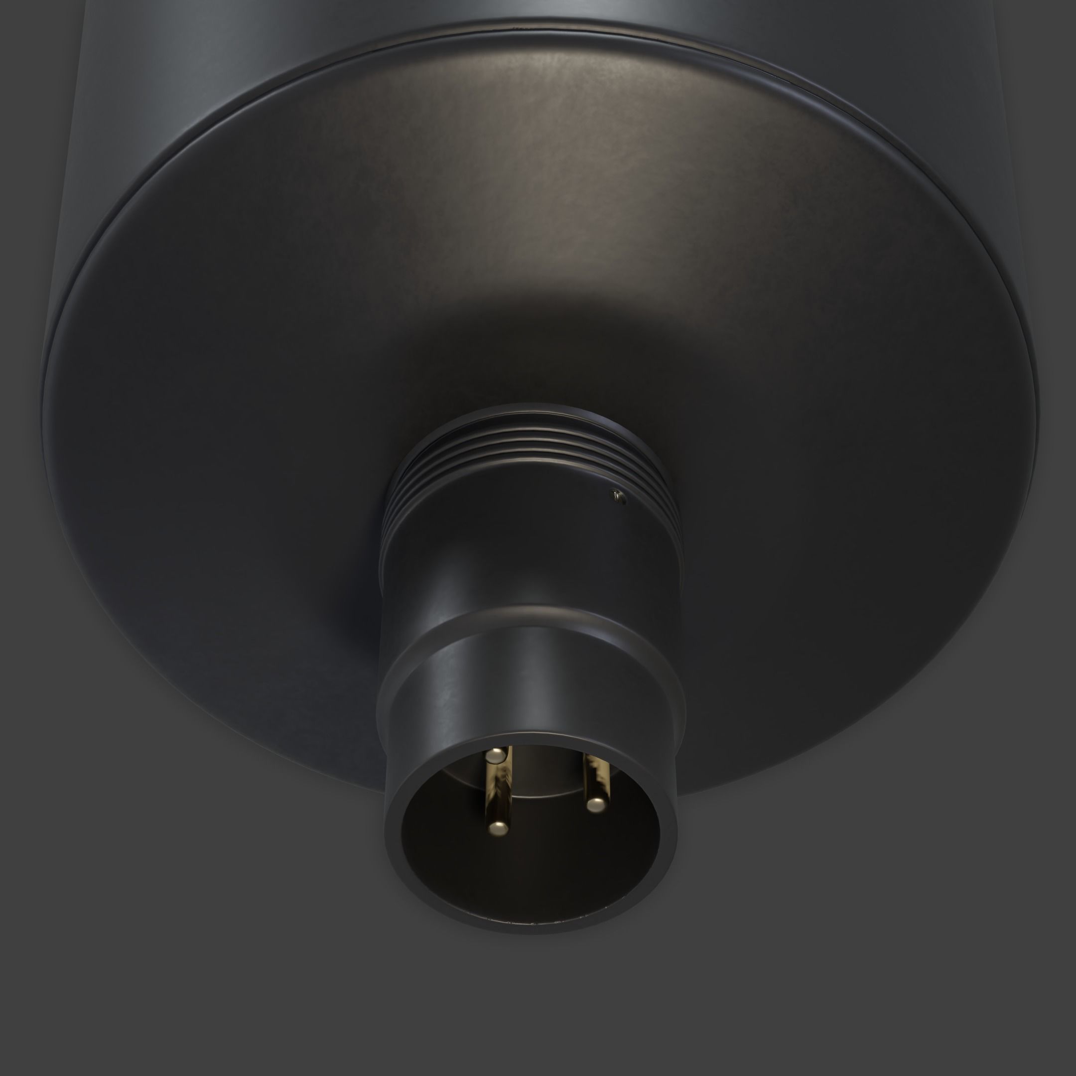 Audio-Technica AT2020 XLR Condenser Microphone 3D model_14