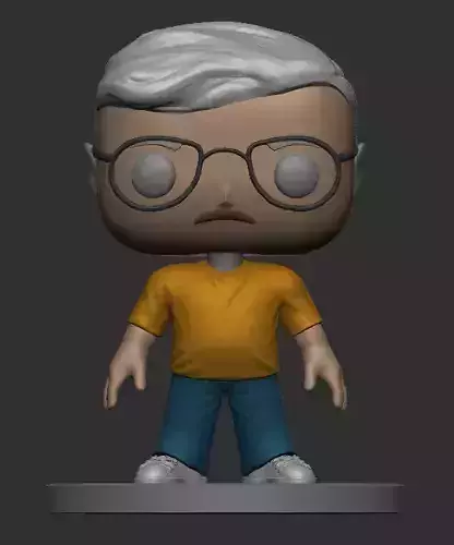 student funko 3D print model