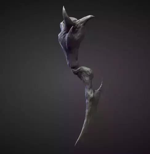 LEG13 high poly sculpt 3D model